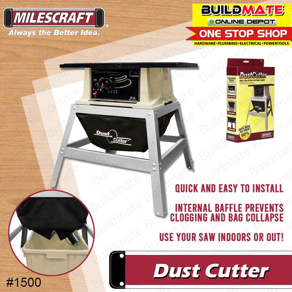 MILESCRAFT Dust Cutter #1500 •BUILDMATE• | Shopee Philippines