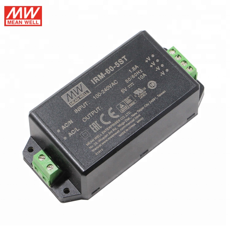 MEAN WELL IRM-30-5ST Power Supply – 5V 6A 30W AC-DC Encapsulated Module