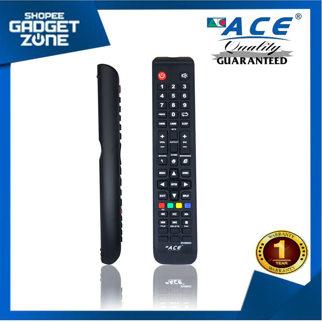 ACE FOR NEW SMART TV Remote 2619 Controllers | Shopee Philippines