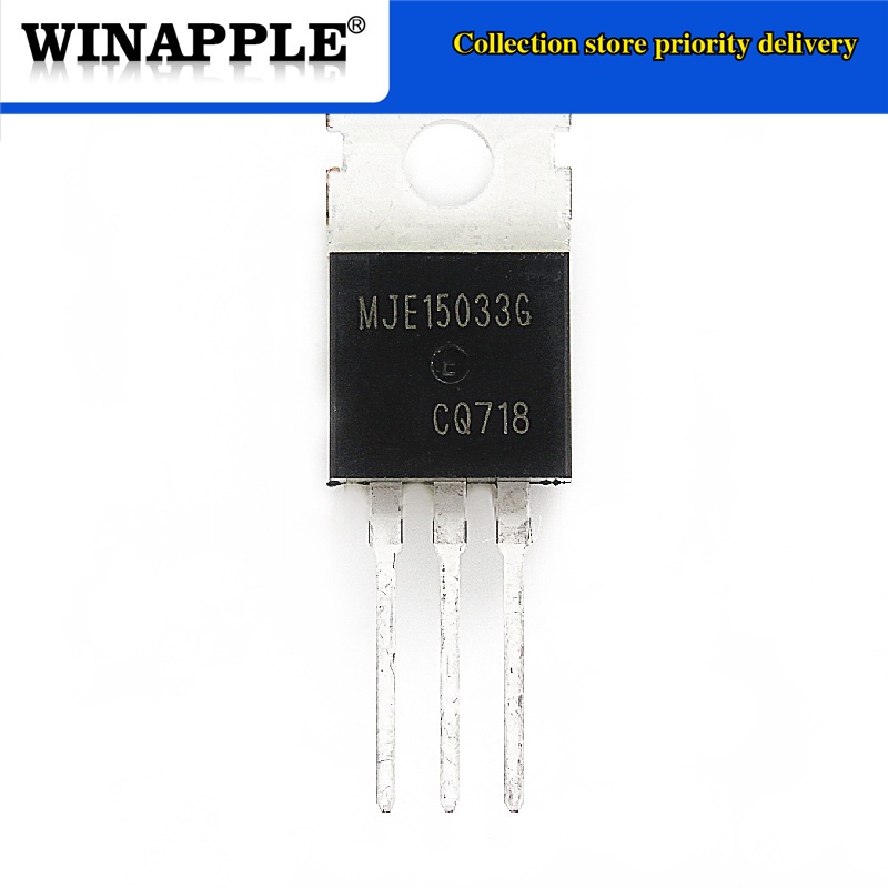 10PCS 5 Paires (5psc MJE15033G 5PCS MJE15032G) À-220 MJE15033 MJE15032 TO220 - Foto 14