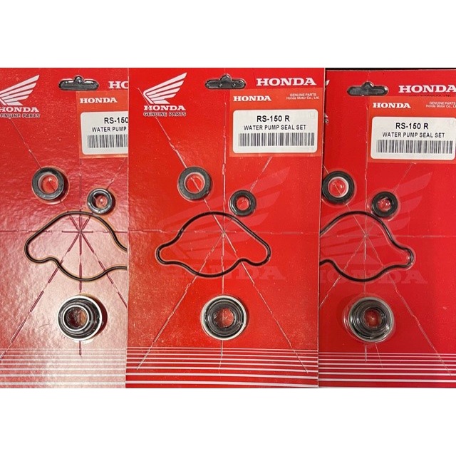 HONDA RS150 WATER PUMP SEAL SET ORIGINAL HONDA PARTS Shopee Philippines