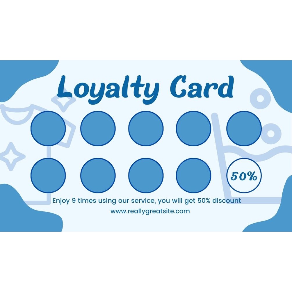 Customized Business Loyalty Card | Shopee Philippines