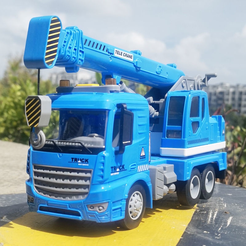 Children s big crane toy large crane crane tower crane simulation model ...