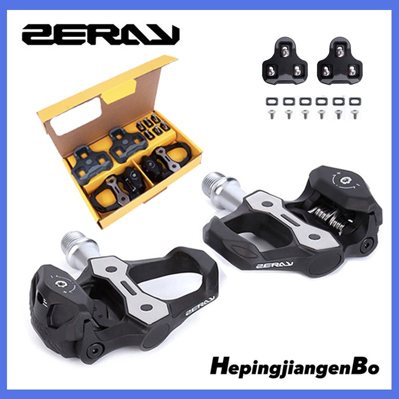 ZERAY ZP110 Bike Pedal Carbon Fiber Road Cycling Pedal with cleat