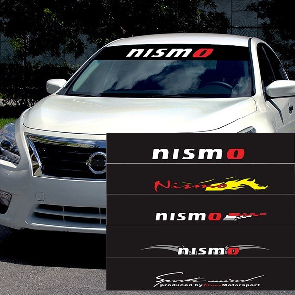 Car Styling NISMO Sport Car windscreen Emblems windshield sticker for