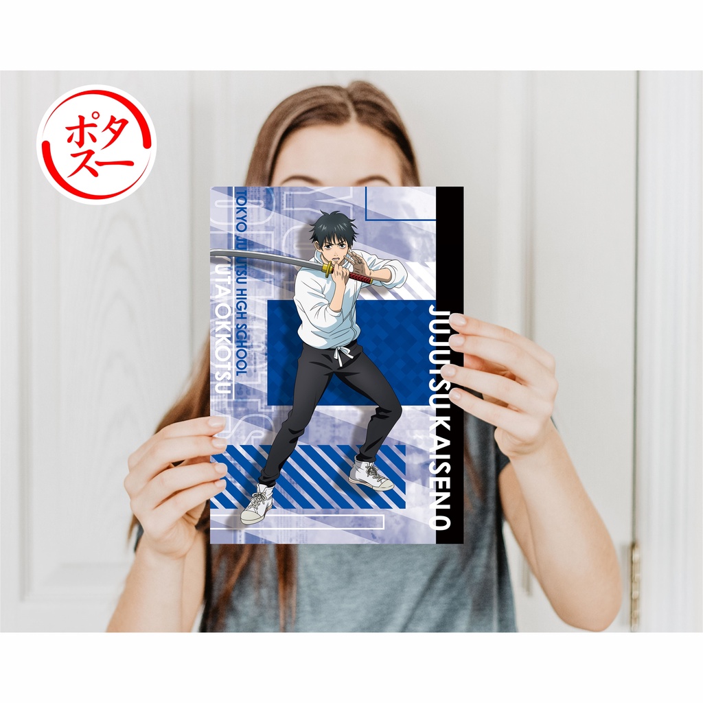 Jujutsu Kaisen A Anime Poster Collection - Itadori Fushiguro Gojo ...