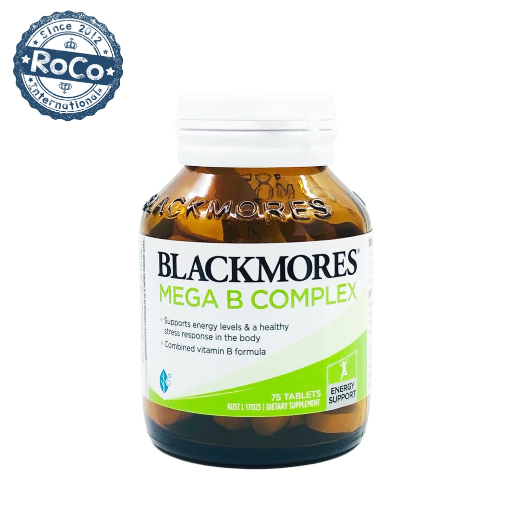 Blackmores - Mega B Complex 75 Tablets IMU0 | Shopee Philippines