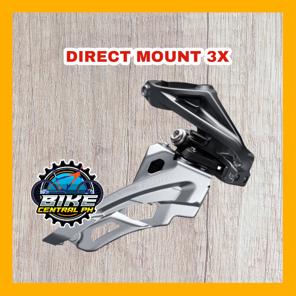 SHIMANO DEORE FD-M6025-D HIGH DIRECT MOUNT DÉRAILLEUR AVANT Avec
