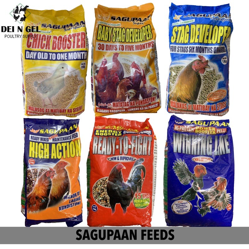 Sagupaan Super Feeds for Game Bird 1KG Shopee Philippines