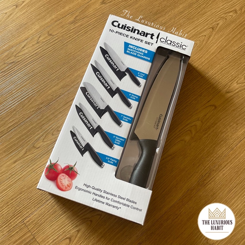Cuisinart Knife Set with Blade guards 10pc classic Shopee Philippines