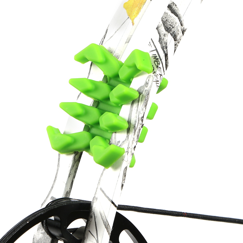 1 Pair Archery Rubber Bow Limbs Vibration Damper Dampener Stabilizer