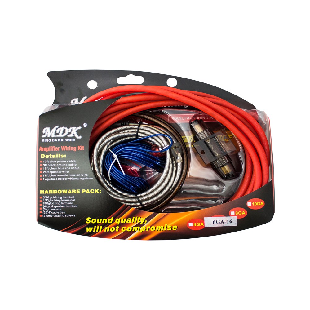 MDK Amplifier Wiring Kit Shopee Philippines