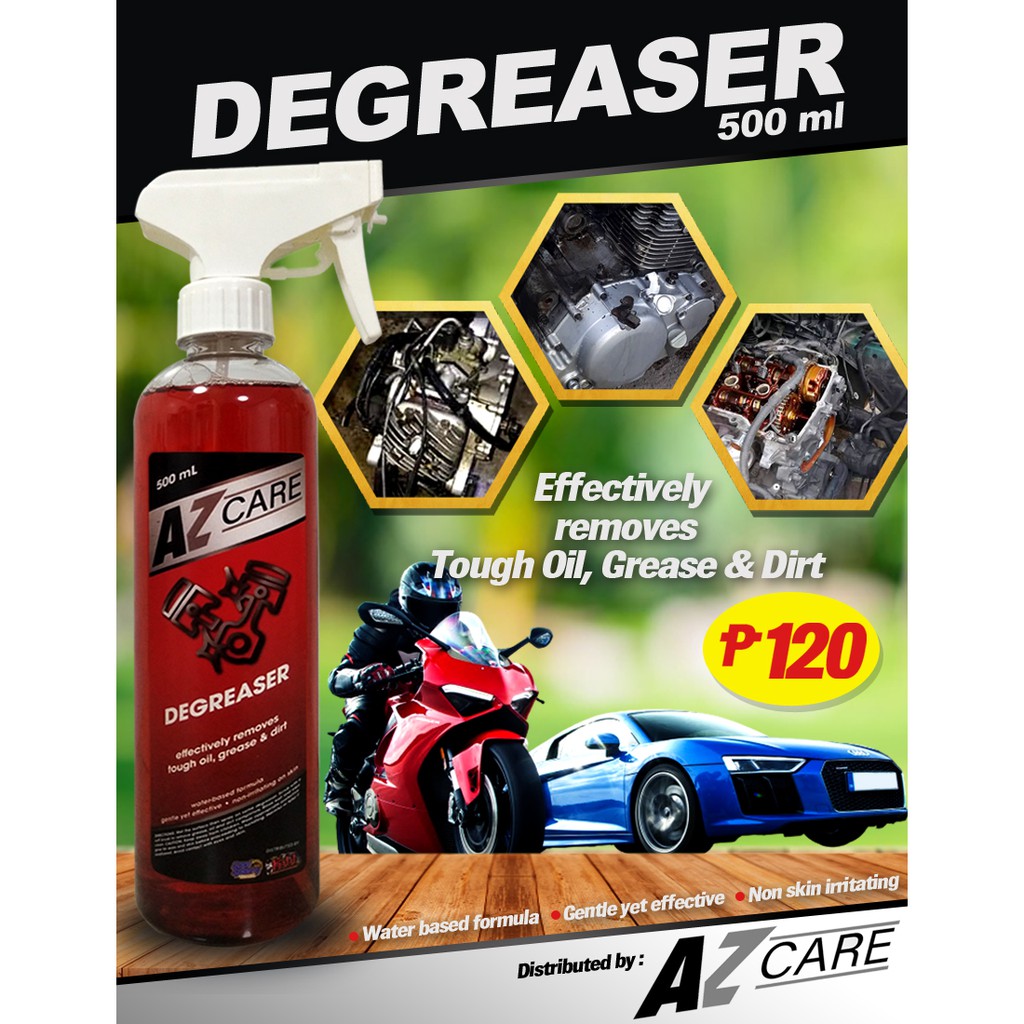DEGREASER 500ml (Oil, Grease & Dirt Remover) Shopee Philippines
