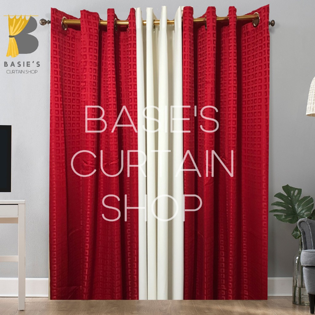 3IN1 "ENCHANTRESS" CURTAIN SET 6FT OR 7FT (DIRECT SUPPLIER) Shopee
