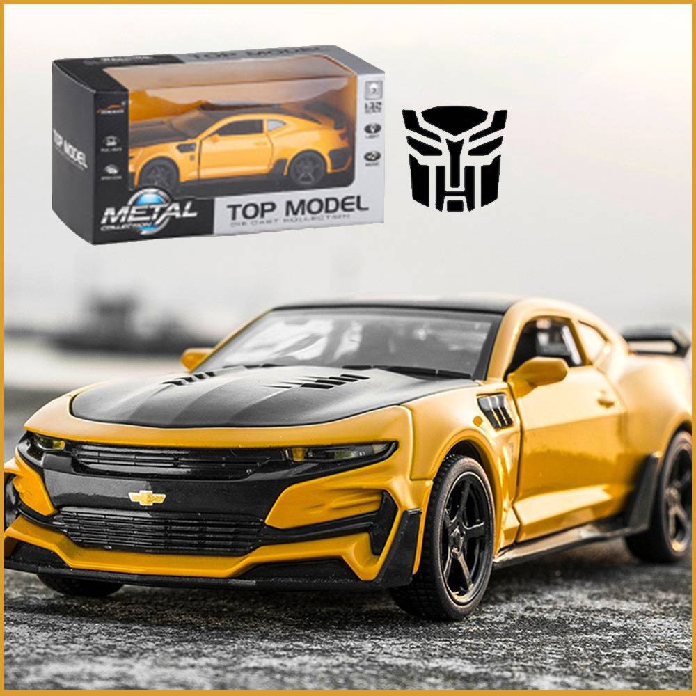 Transformers Alloy Car Model 1:32 Bumblebee Chevrolet Camaro