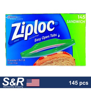 Ziploc Seal Top Bag, Sandwich, 145-count, 4-pack