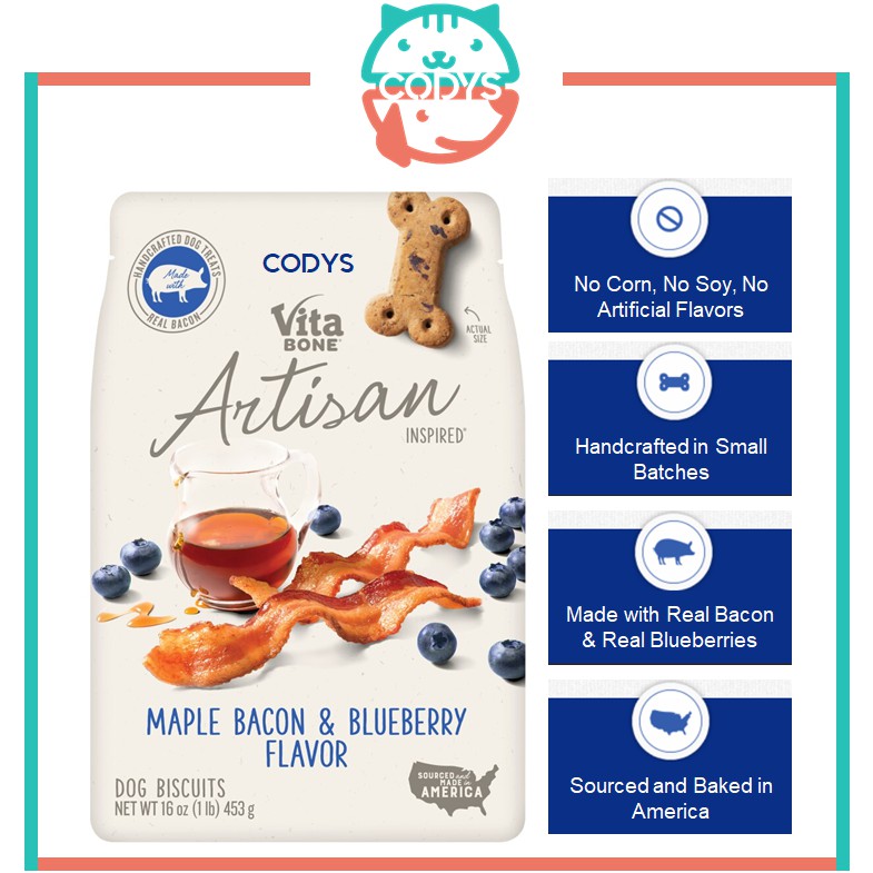 Vita bone artisan top maple bacon