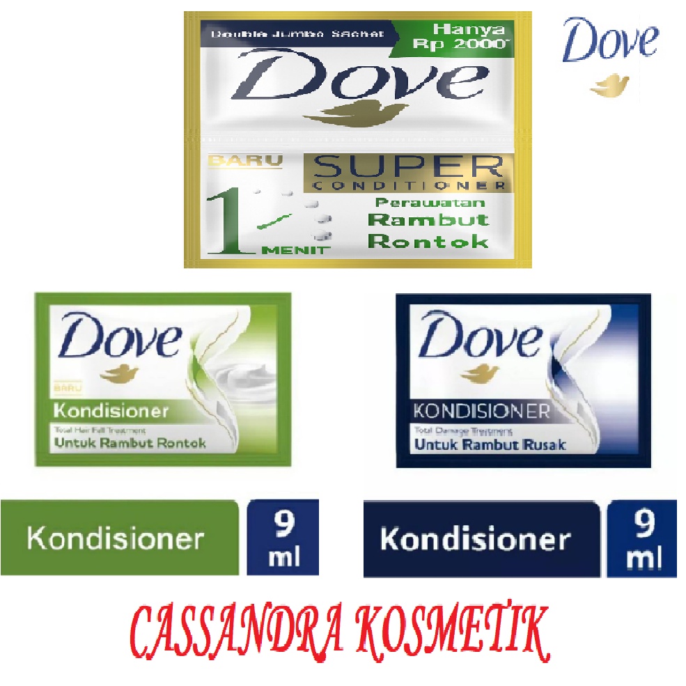 Dove CONDITIONER SACHET ALL VARIANT Shopee Philippines