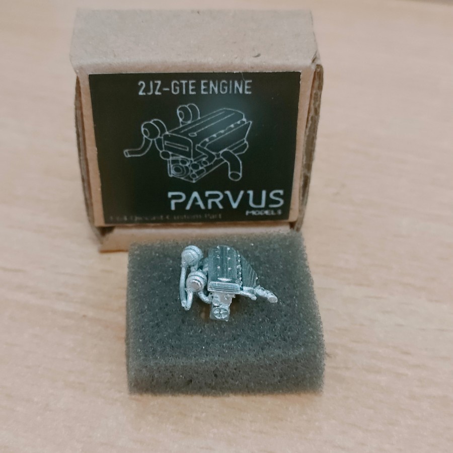 MESIN Models Miniature Engine Toyota 2JZ GTE Custom Diecast Hot Wheels Shopee