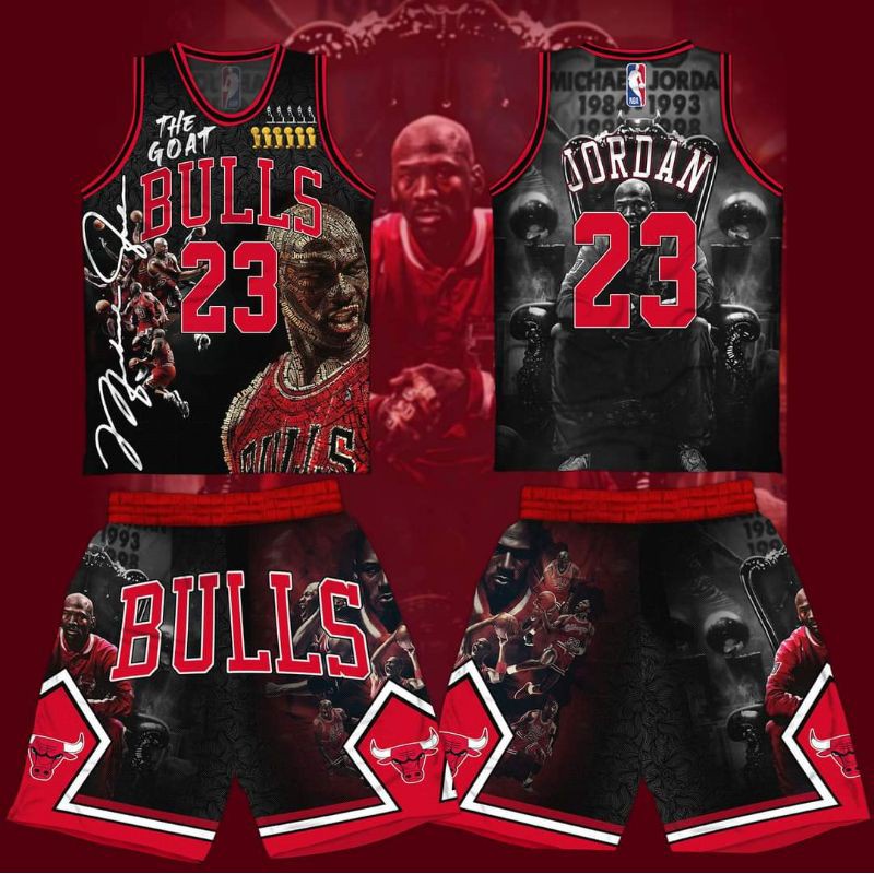 Chicago Bulls Jersey Sublimation Design