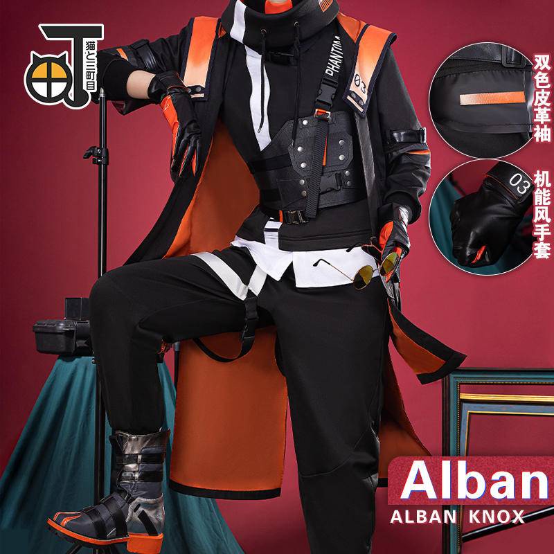 Vtuber Cos Nijisanji Alban Knox Cosplay Game Costume Shopee Philippines 1753