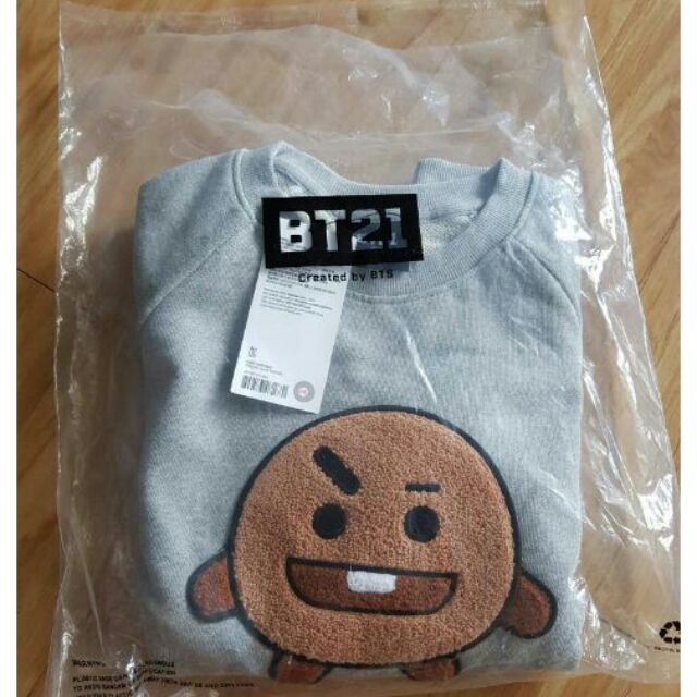 Official BT21 Shooky Sweatshirt Shopee Philippines