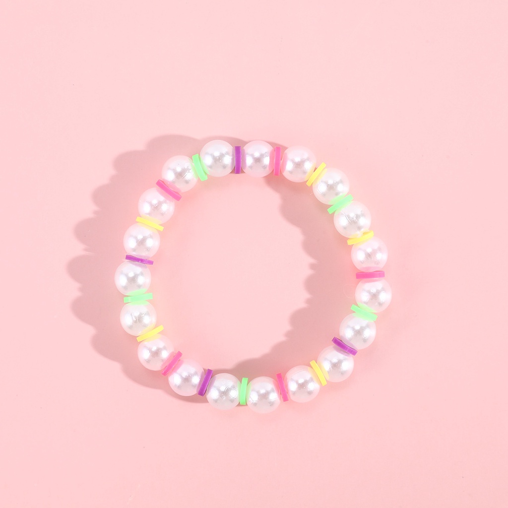 10 colors Korean Pastel Bead Bracelet Girl's Jewelry Cute Princess