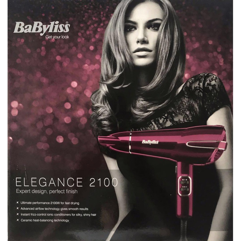 BaByliss Elegance 2100 Hair Dryer Shopee Philippines