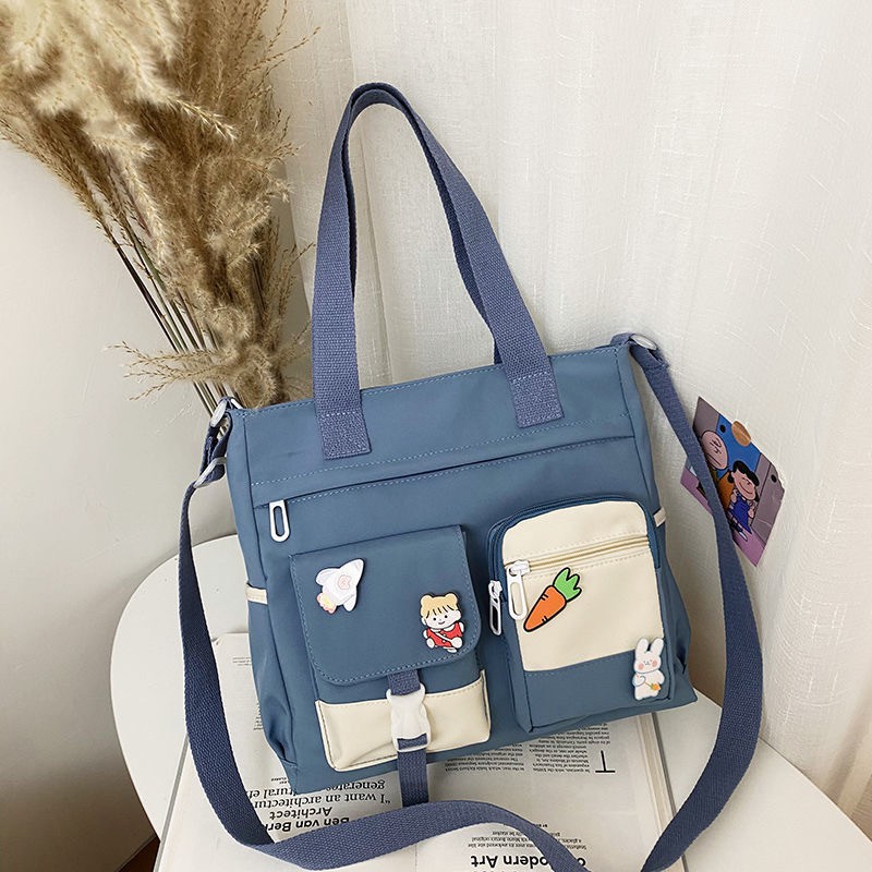 emie fashion Korea Fashion Nylon cloth Shoulder bag Tote Sling Bag ...