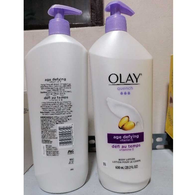 Olay Quench Body Lotion With Vitamin E 600ml/20.2oz Shopee Philippines