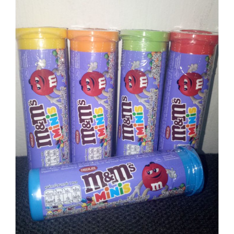 M&M Minis Tube Chocolate 35g