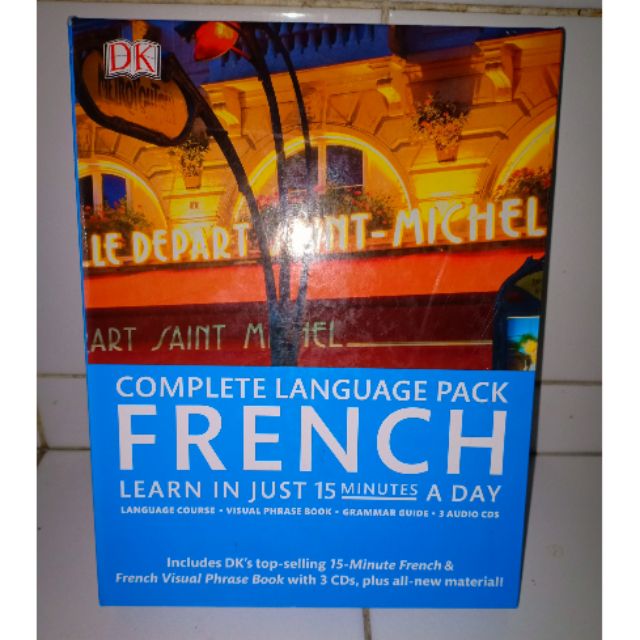 Complete Language Pack French in 15 minutes a day Shopee Philippines