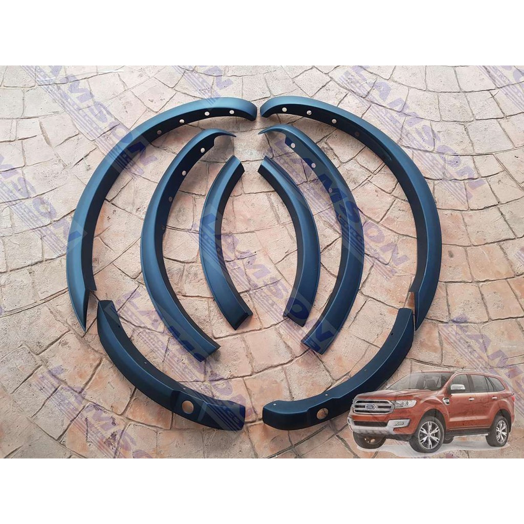 Ford Everest Premium 2016 2022 3rd Generation Slim Fender Flares