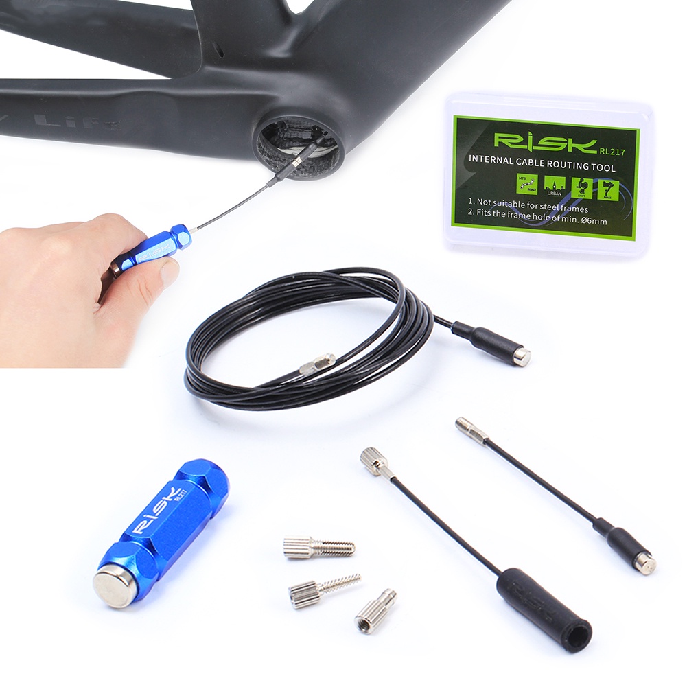 Bicycle Internal Cable Routing Tool Shift Cable Hydraulic Wire Inner Cable Guide with Set