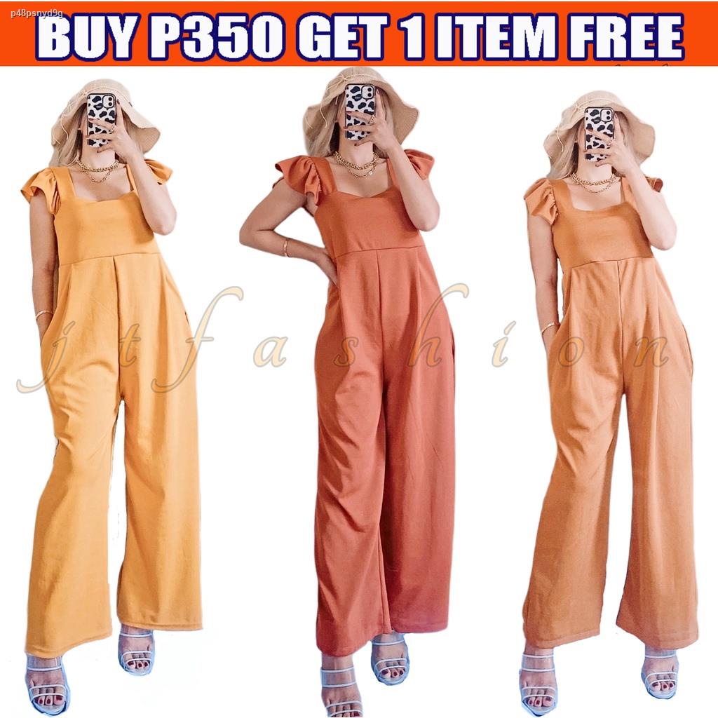 Bea Butterfly Shoulder Semi-Formal Jumpsuit | Shopee Philippines