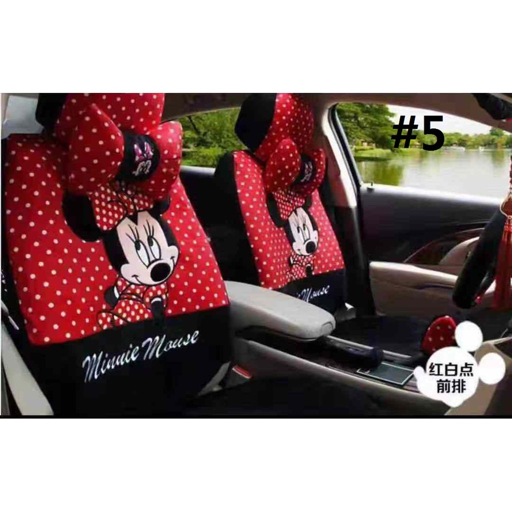 Minnie mouse car seat covers best sale