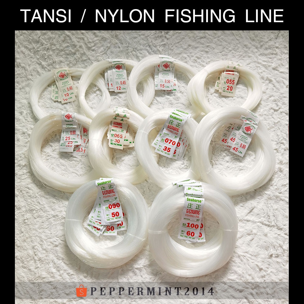 Tansi Fishing line Nylon String Grass Cutter Genuine Seahorse