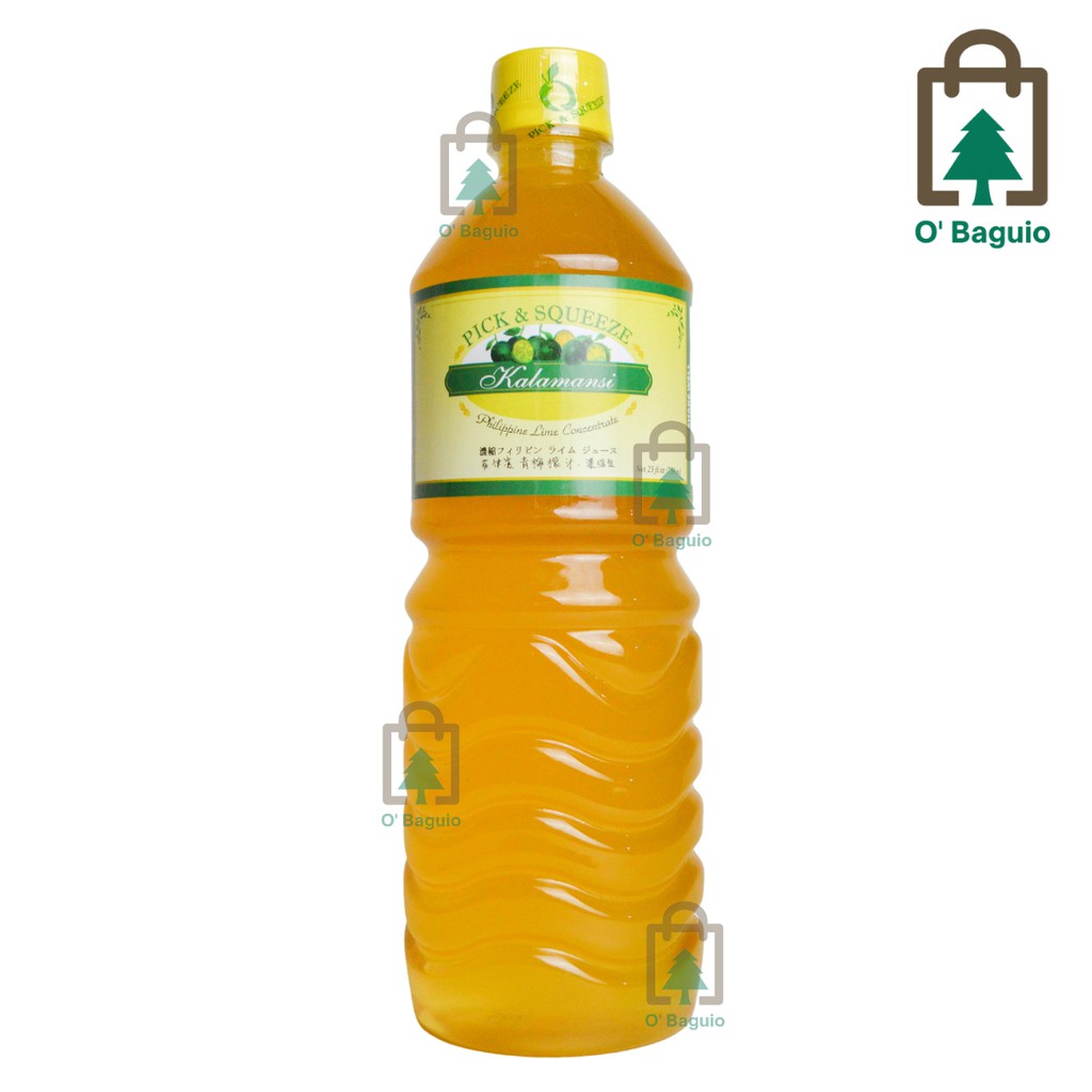 O Baguio Pick Squeeze Calamansi Concentrate 750mL Shopee Philippines