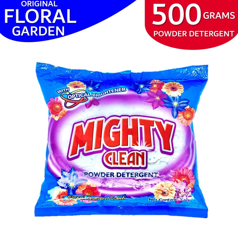 Mighty Clean Detergent Powder Original with Optical Brightener Powder