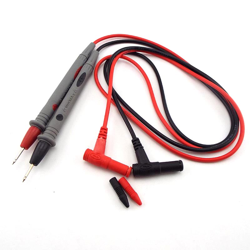 Multi Meter Test Probe Leads 1000v 10a 20a Multimeter Needle Tip Pen Universal For Digital