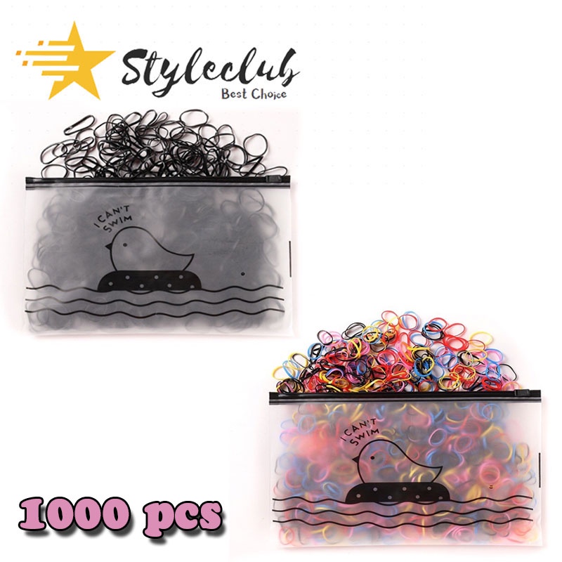 1000Pcs / 200Pcs Sanrio Rubber Band Colorful Small Elastic