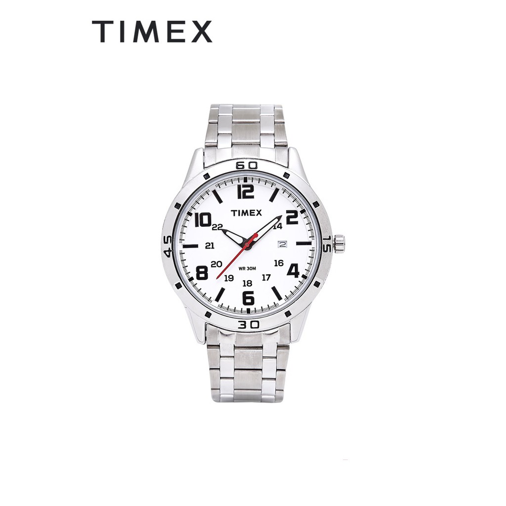 Timex U92 Series Silver Stainless Steel Analog Watch For Men TW00U920E