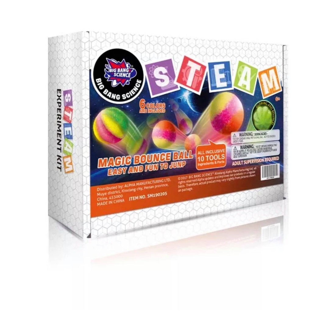 Magic store bouncing balls