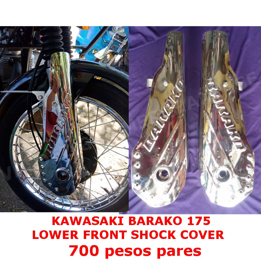 Barako 175 LOWER FRONT SHOCK COVER , 700 / PAIR Shopee Philippines