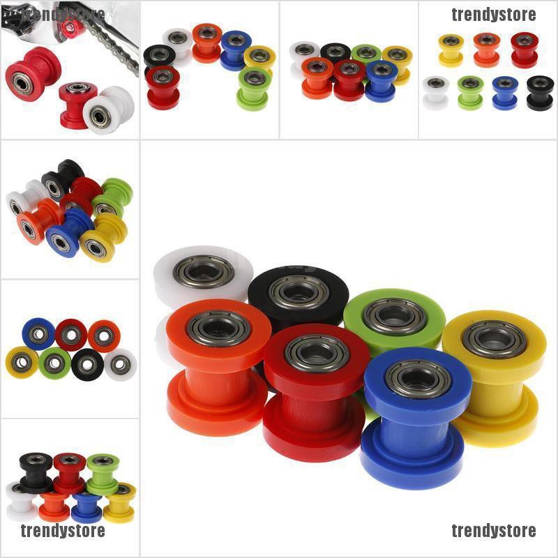 Polia de rolo guia de roda tensor deslizante, para pit dirt mini atv 8mm corrent
