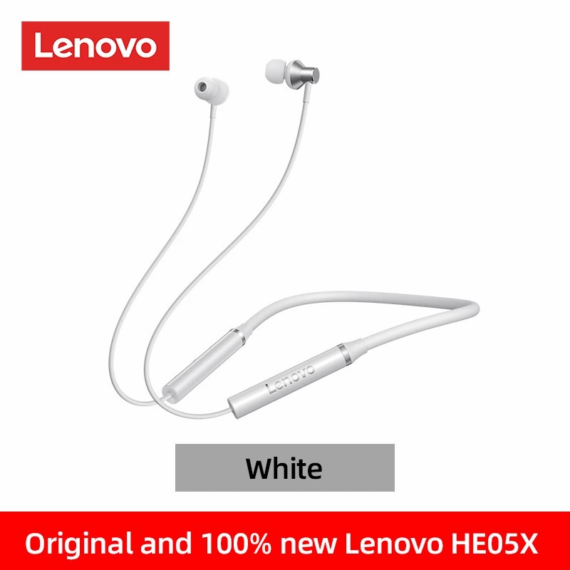 Lenovo HE05X Bluetooth Earphones Wireless Earphone Sports Music ...