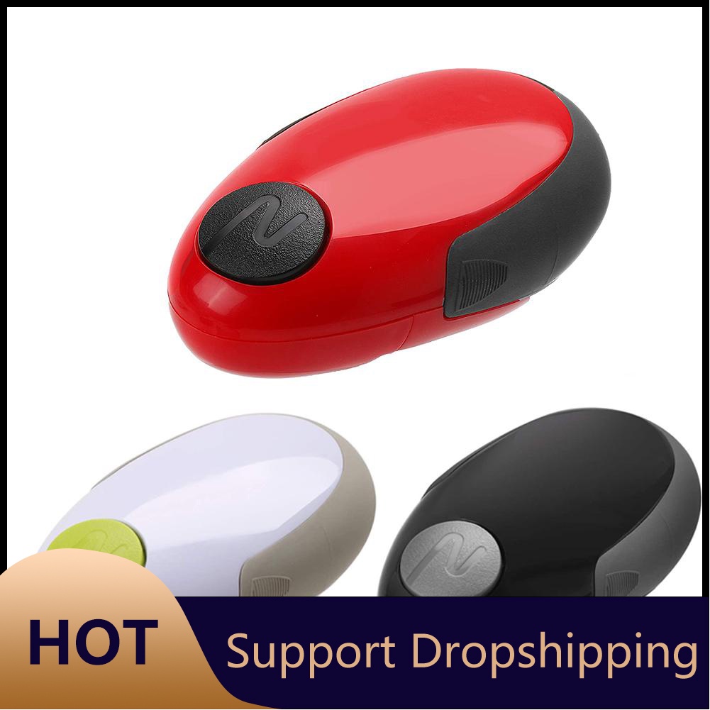 Electric Can Opener Kitchen Safety Automatic Can Opener Smooth Edge