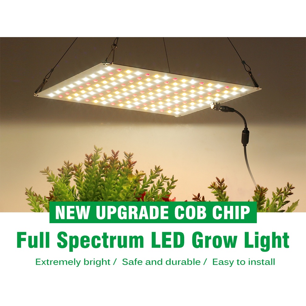 LED Grow Light Full Spectrum Dimmable 220V 450W COB LED Light Plant ...