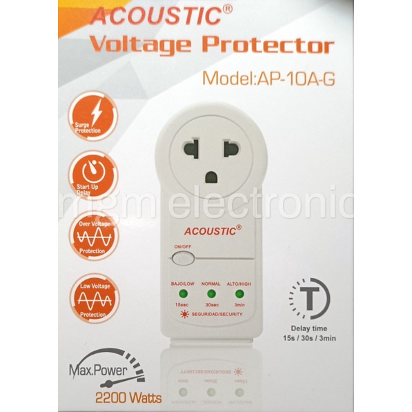 Acoustic Power On Delay, Voltage Surge Protector For Ref, Other