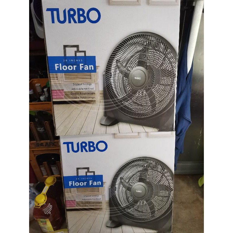 TURBO FLOOR FAN (20 inches) Shopee Philippines